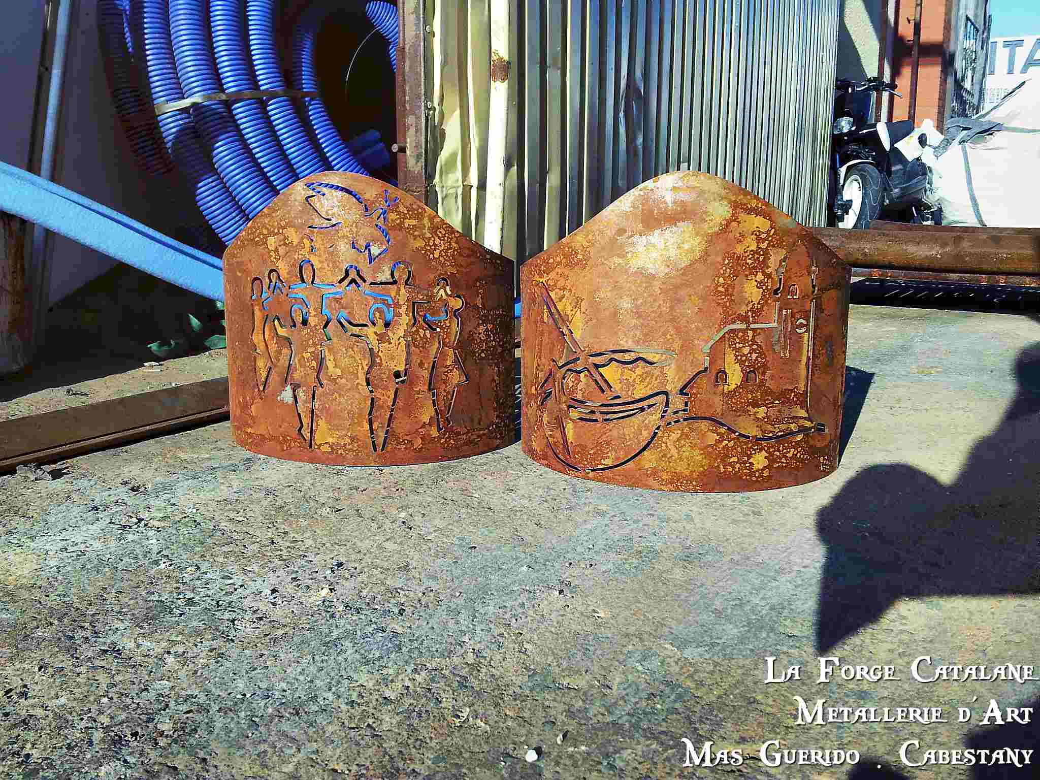 applique murale decoupe laser fer Forge Catalane Cabestany.jpg